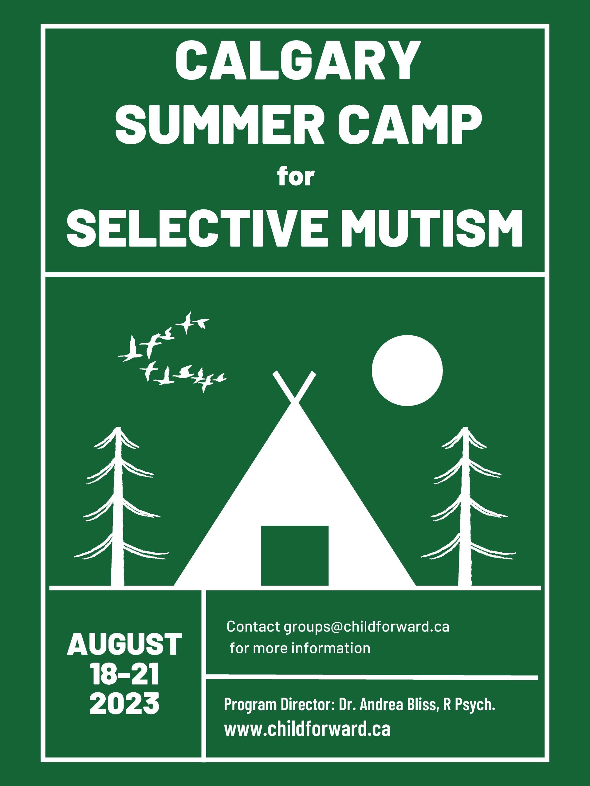 2023 Summer Camp for Selective Mutism
